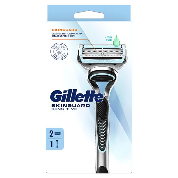 Photo of a Gillette Skinguard razor.